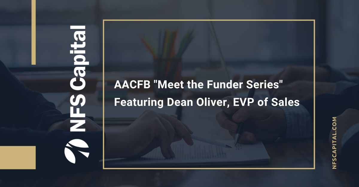 Equipment Finance Solutions | ACCFB “Meet the Funder Series” Webinar with NFS Capital.